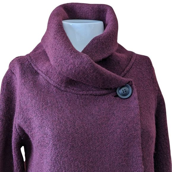 Ricki's Single Button Cowl Neck Long Sleeve Cardigan Long Sleeve Size XS - Picture 1 of 11